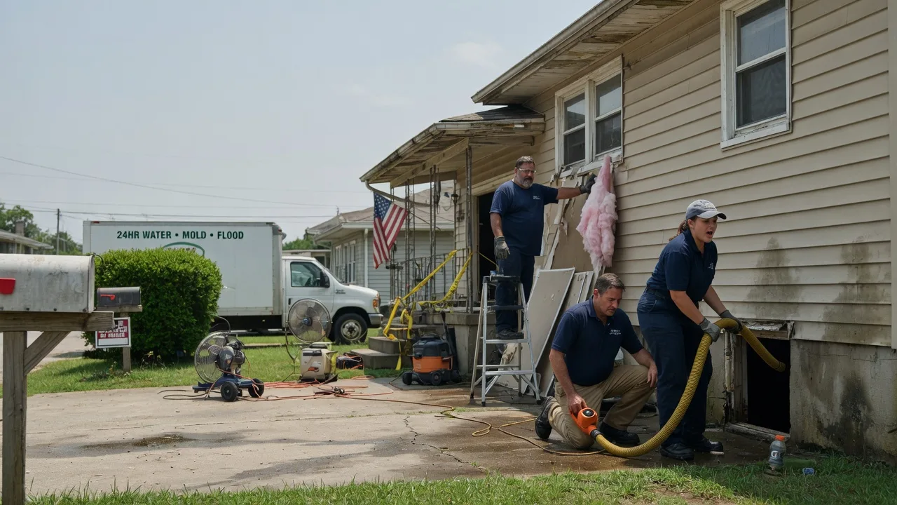 Water Damage Repair in Fishertown, PA near me